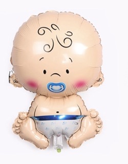 Set trang trí đầy tháng chuột vàng