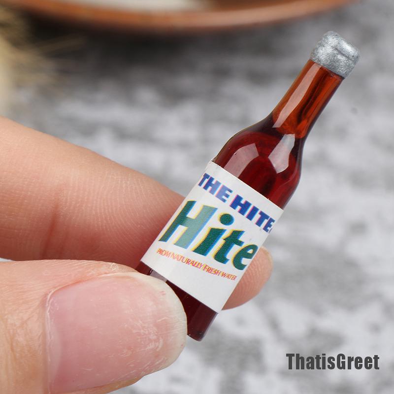 Bộ 8 Mô Hình Chai Rượu Nhỏ Xinh Trang Trí Nhà Búp Bê Tỉ Lệ 1: 12