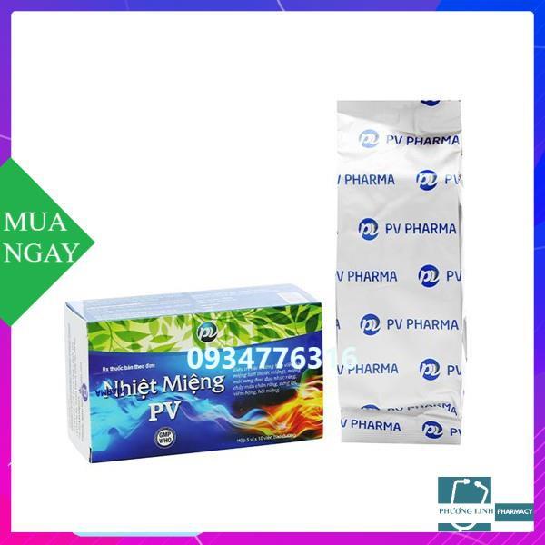Viên uống Nhiệt miệng PV