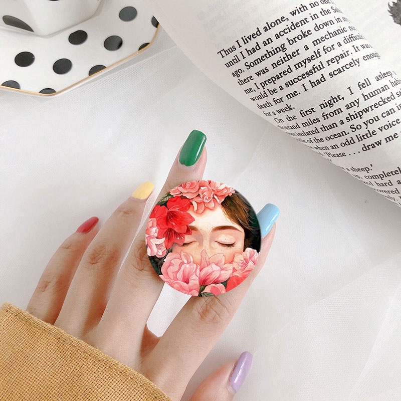 Giá đỡ điện thoại họa tiết hoạt hình đáng yêu tiện lợi