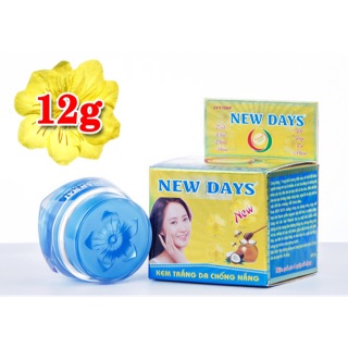 Kem trắng da chống nắng New Days 12g