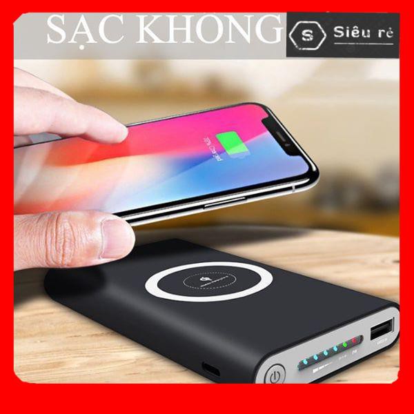 Sạc DỰ PHÒNG KHÔNG DÂY SSR Qi  - PIN DỰ PHÒNG 20000mah 15W (PD125159)