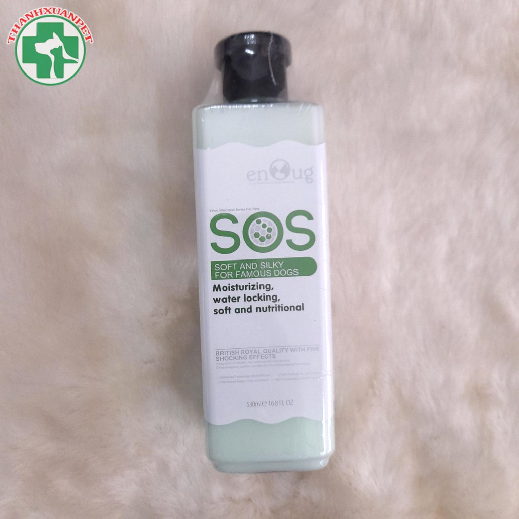 Dầu tắm chó mèo SOS 530ml