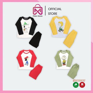 Bộ Quần Áo Trẻ Em Có Hình Ngộ Nghĩnh Cho Bé Trai Và Bé Gái Từ 9 Đến 19Kg
