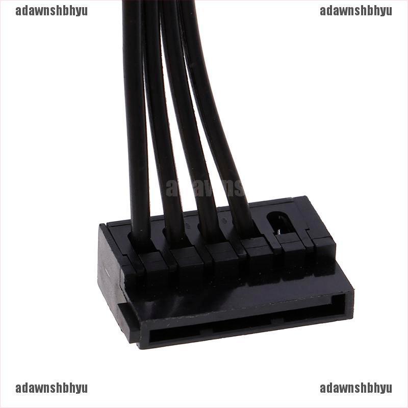 Dây Cáp Nguồn 1Pc 45CM mini 4 Pin Sang 2 Sata SSD Cho lenovo