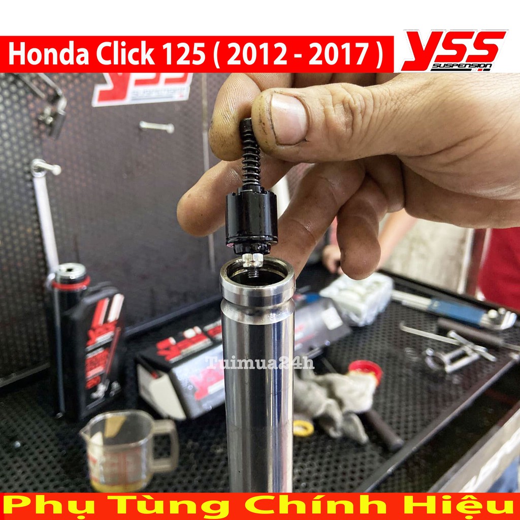 Bộ nâng cấp phuộc trước YSS Honda Click 125/150 Thái Lan