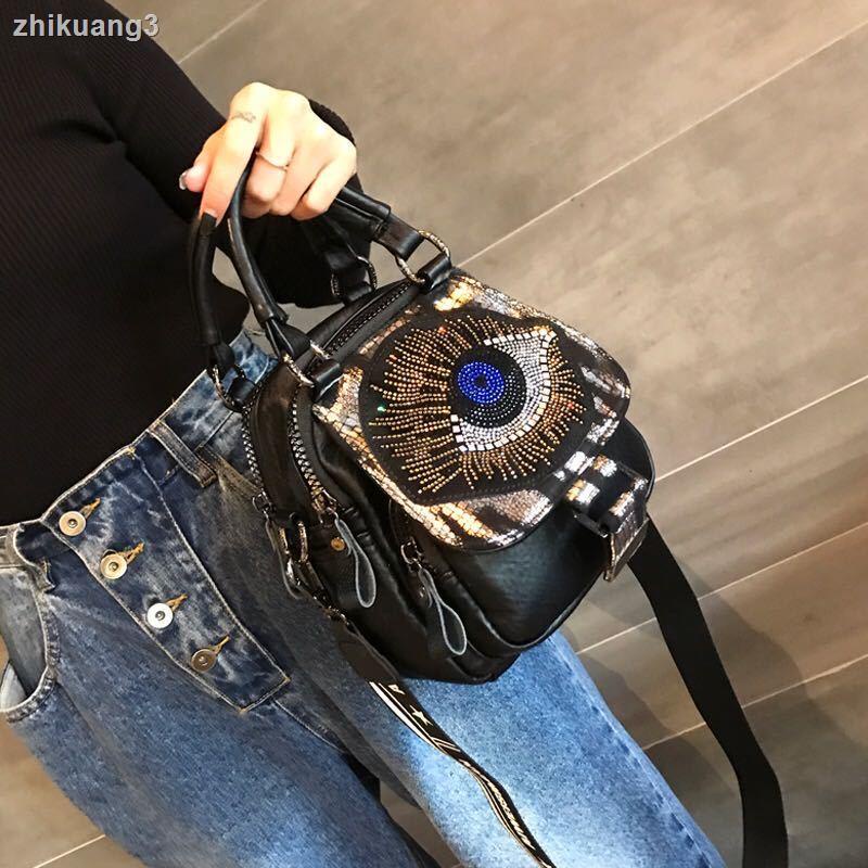 Túi Boutique Bé Gái Ba Lô Kim Cương Nóng Nữ 2021 Thời Trang Phiên Bản Hàn Quốc Ba Năng Ba Lô Nhỏ Da Mềm Siêu Nóng Phù Hợp Thời Trang Hợp Thời Trang