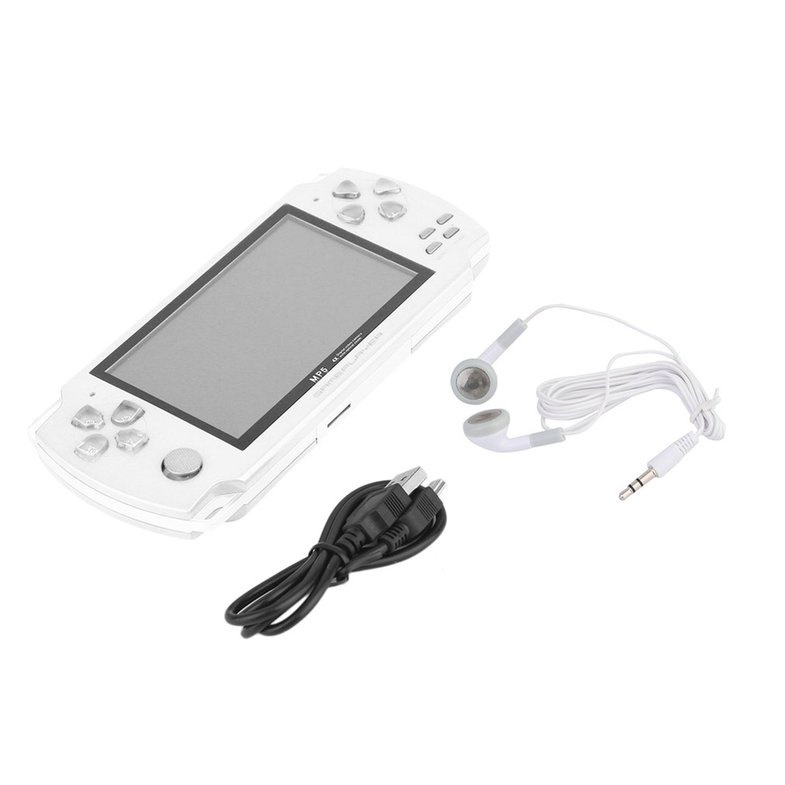 Máy chơi game cầm tay 4 nút màn hình 4.3 inch 10000 trò chơi tuổi thơ