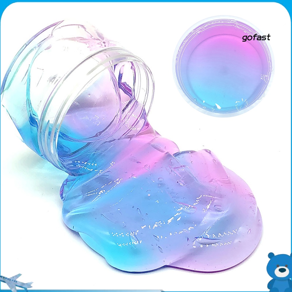 Đồ chơi slime dẻo ma thuật trong suốt nhiều màu vui nhộn giảm căng thẳng cho bé
