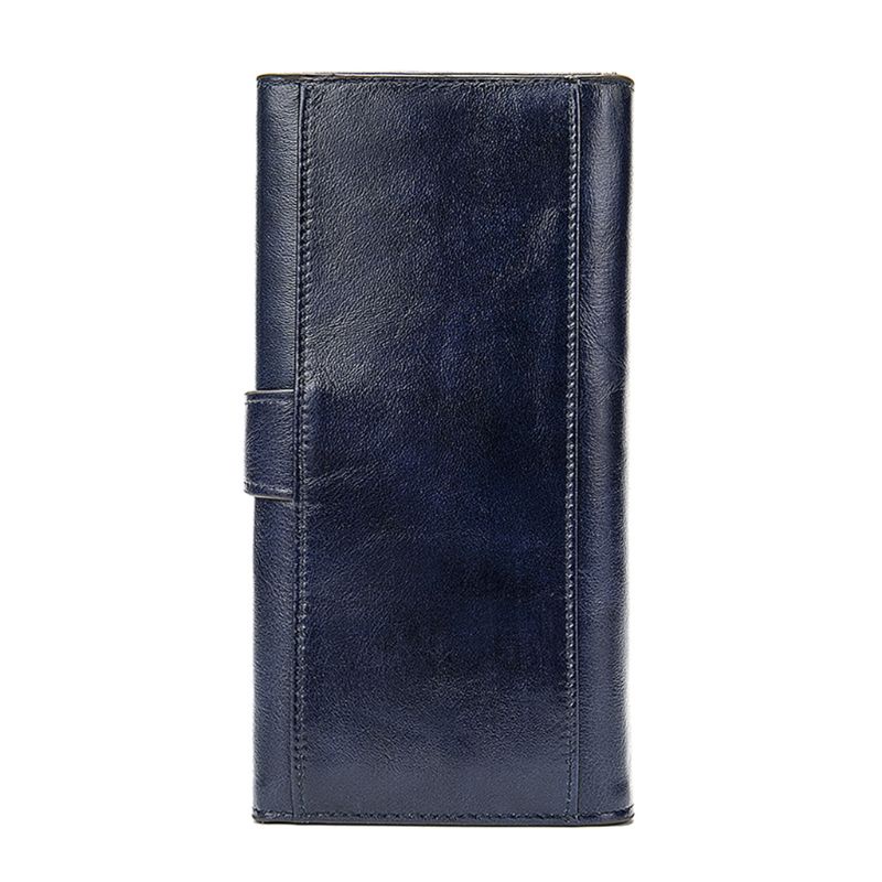 Youyo Ví Da Cầm Tay Dáng Dài Có Ngăn Đựng Thẻ ID Thời Trang Cho Nữ