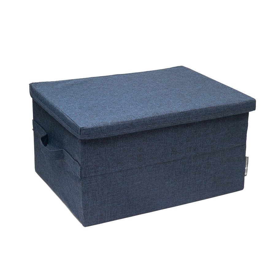 Hộp vải đựng đồ đa năng có nắp, hộp vải đựng quần áo gấp gọn HV6 vải oxford cao cấp Oron