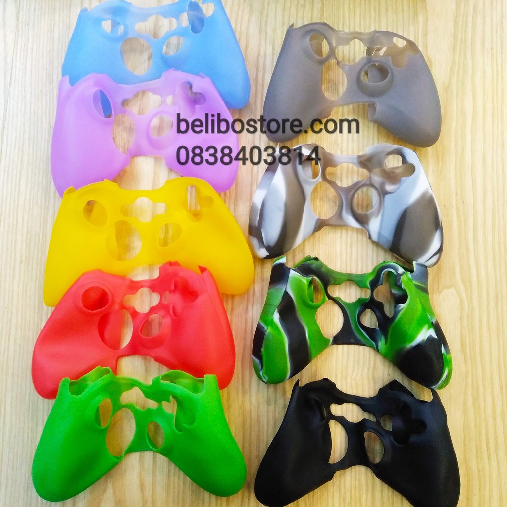 [Mã ELORDER5 giảm 10k đơn 20k] Vỏ bọc silicon mềm bảo vệ tay cầm chơi game Xbox 360