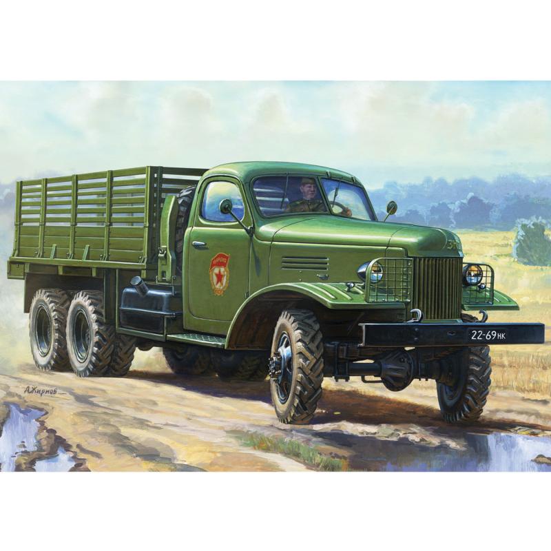 Mô hình quân sự Xe tải 4.5 tấn ZiS-151 tỉ lệ 1/35 Zvezda