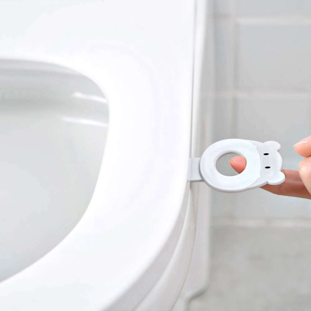 Cặp thanh nâng nắp bồn vệ sinh nhiều màu sắc không cần khoan