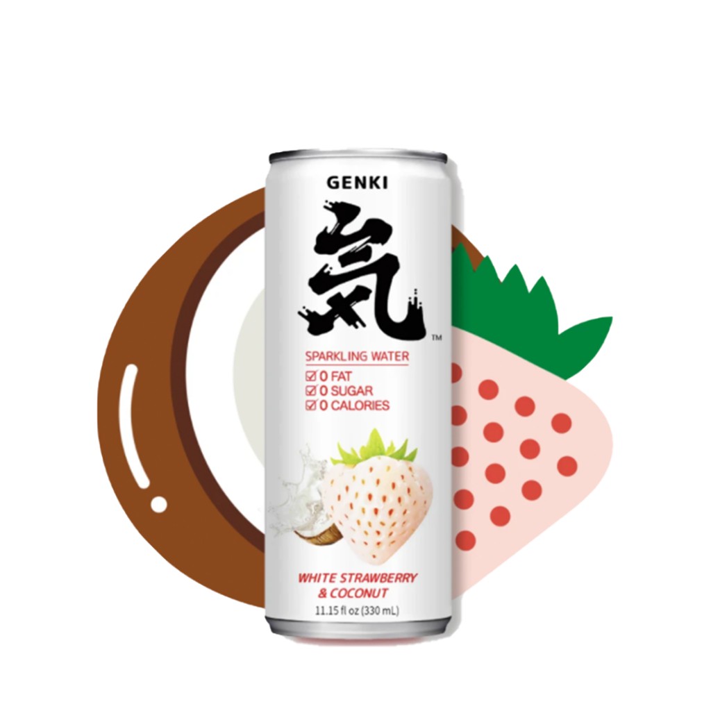 Nước Genki Forest Sparkling lon 330ml