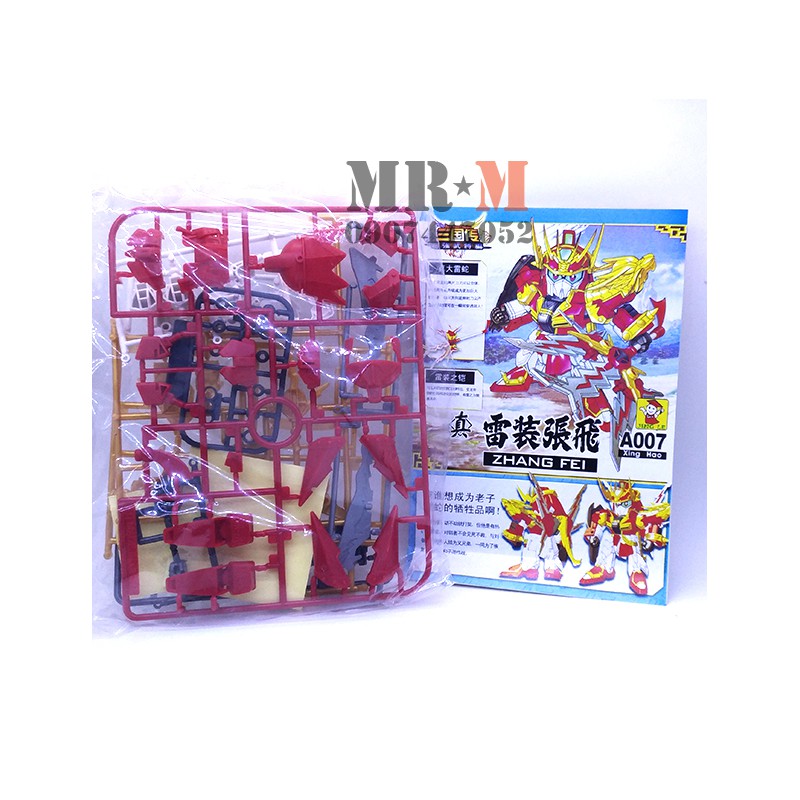 Mô hình Gundam SD-BB tam quốc (Zhang Fei - Trương Phi-Thục: em kết nghĩa của Lưu Bị và Quan Vũ)