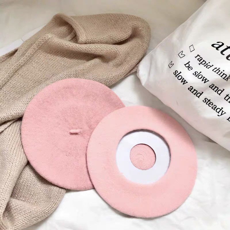 Mũ nồi beret chất dạ cao cấp form đẹp