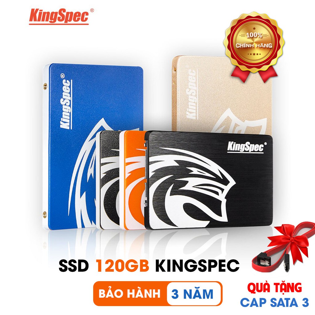 Ổ cứng SSD Kingspec /Suneast / Kingdian 120GB - Bảo hành chính hãng 36 tháng !!! Cài win miễn phí(Theo yêu cầu)