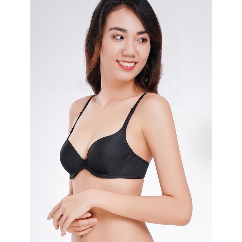 Áo Ngực đúc su Gấm Mút vừa , không gọng bản To che Ngấn Mỡ nâng Ngực tự Nhiên
