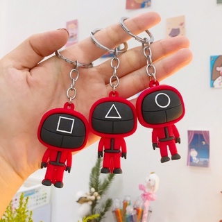 Móc Khoá Squid Game Vuông