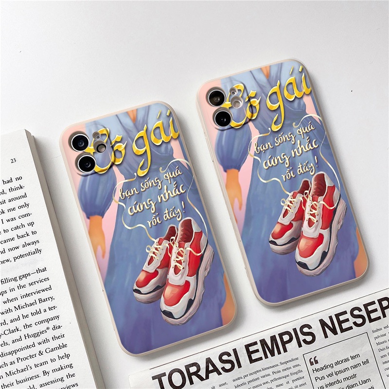 Ốp lưng Iphone ốp cô gái với châm ngôn sống từ ip 13promax 11 promax 12 pro max 6 6plus 7 plus 8 x xr xsmax