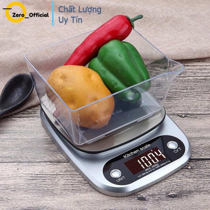 [CHÍNH HÃNG]Cân tiểu ly điện tử siêu chính xác High Precision dải cân 3kg - 0.1g,cân điện tử mini,độ chính xác cao.