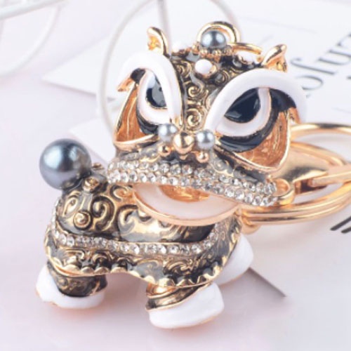 Móc treo chìa khóa ô tô xe máy hình Kỳ Lân