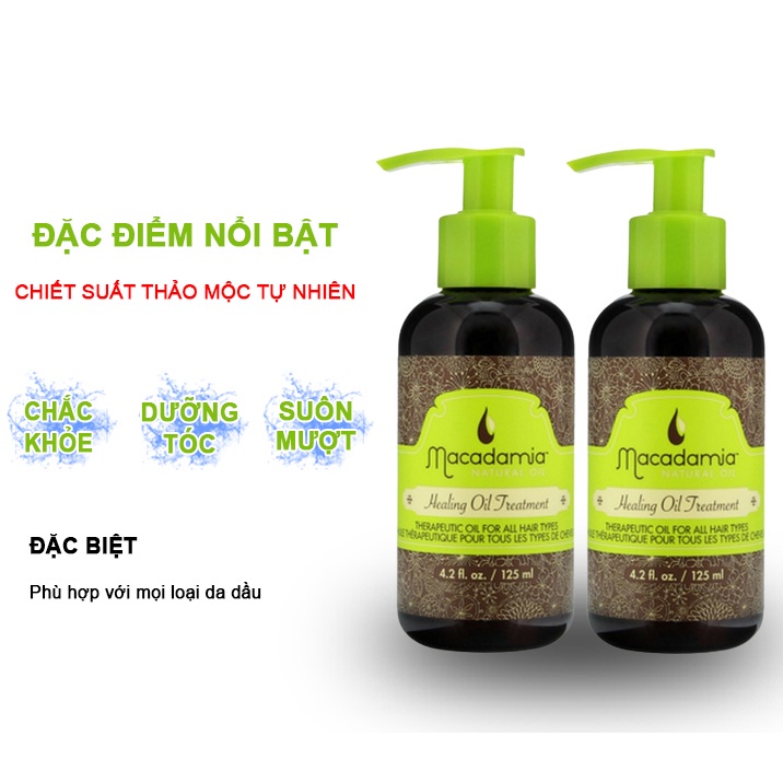 Tinh dầu dưỡng tóc Macadamia Natural Oil 125ml