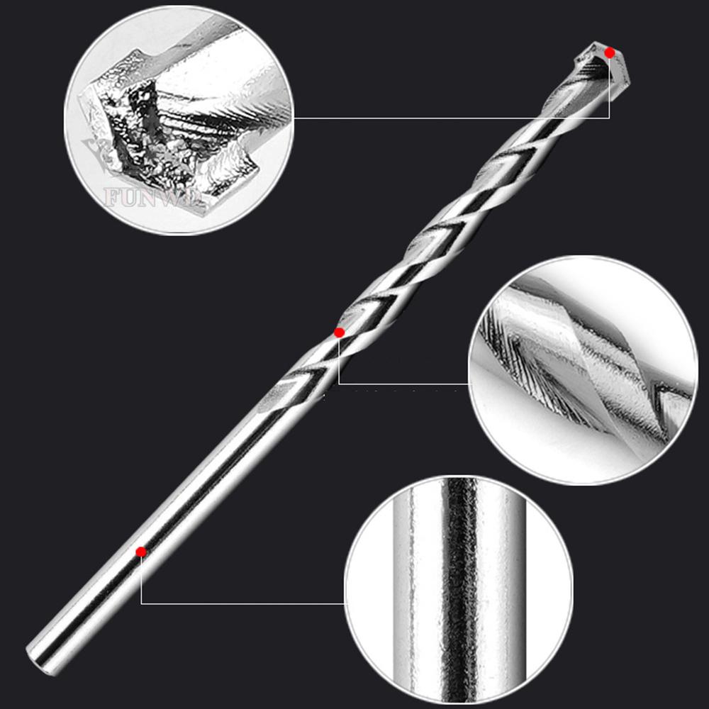 Set 10 Mũi Khoan Bê Tông 3-12mm Bằng Hợp Kim