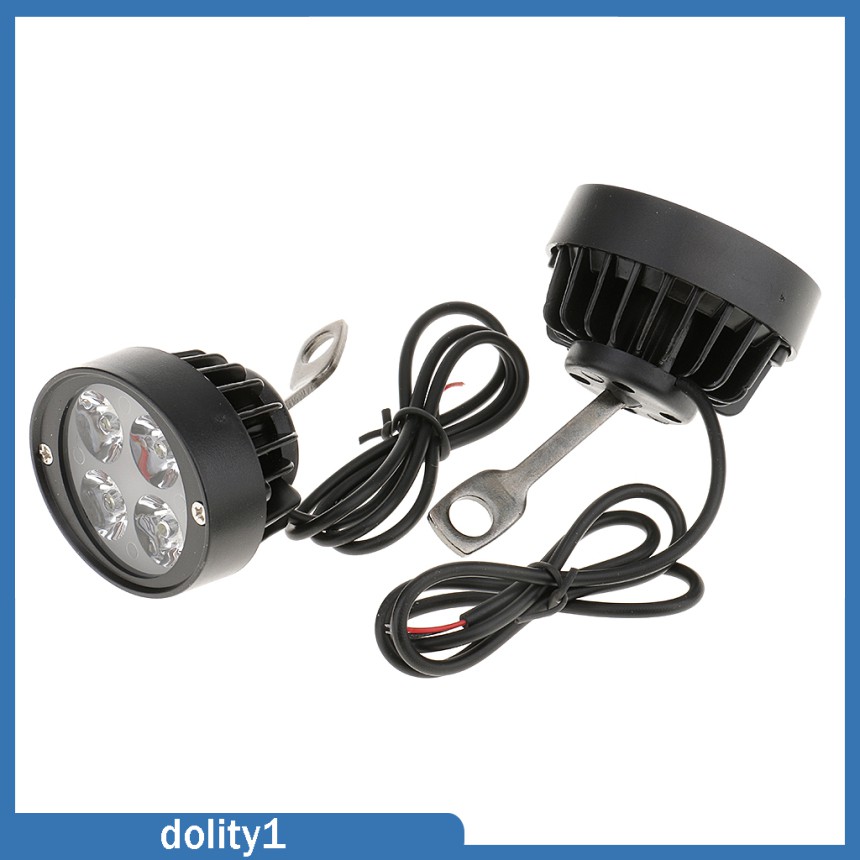 2 Đèn Pha Led Chống Sương Mù Dc12-80V Cho Xe Mô Tô