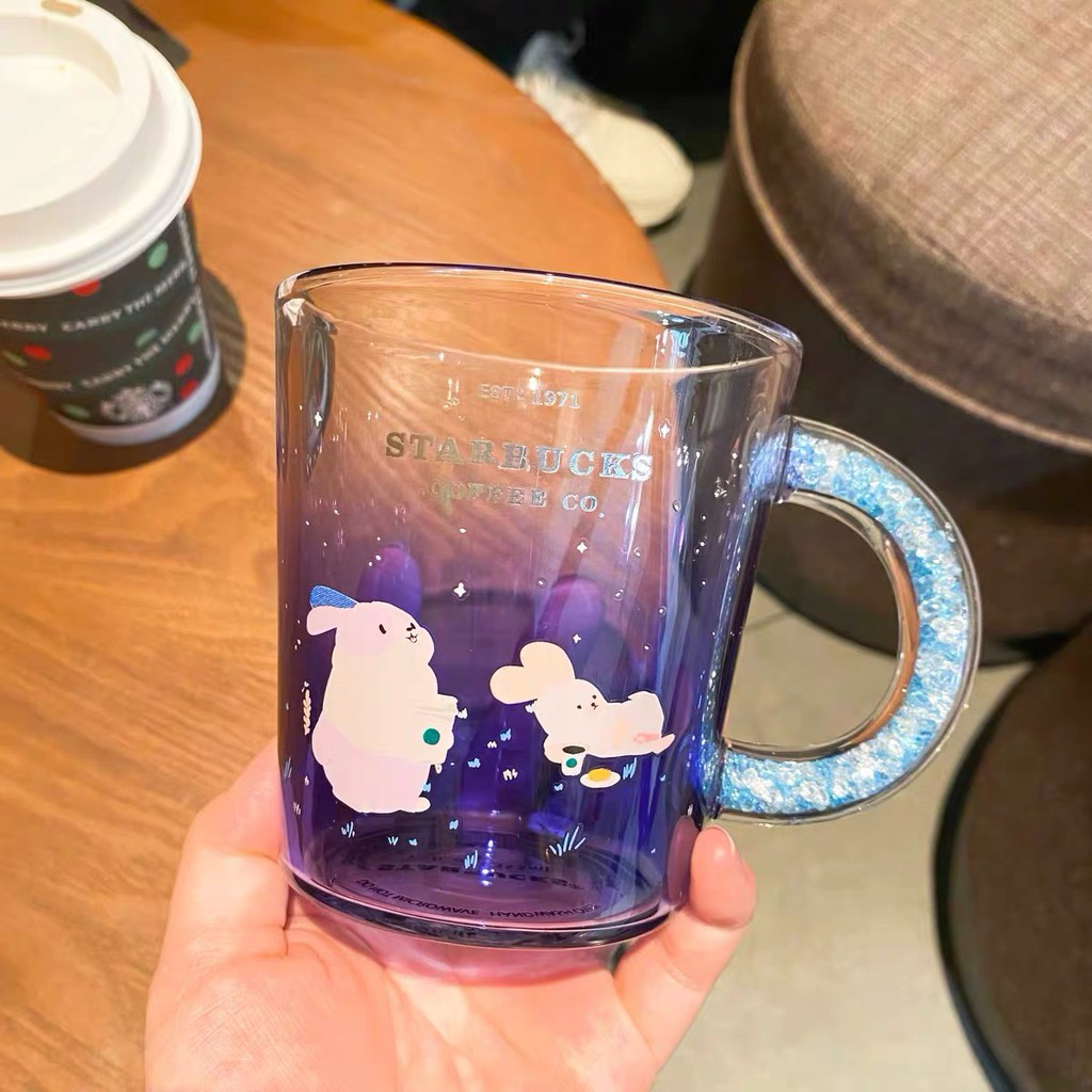 Ly cốc thủy tinh STARBUCKS Mid Autumn trung thu 2020 dung tích 355ml