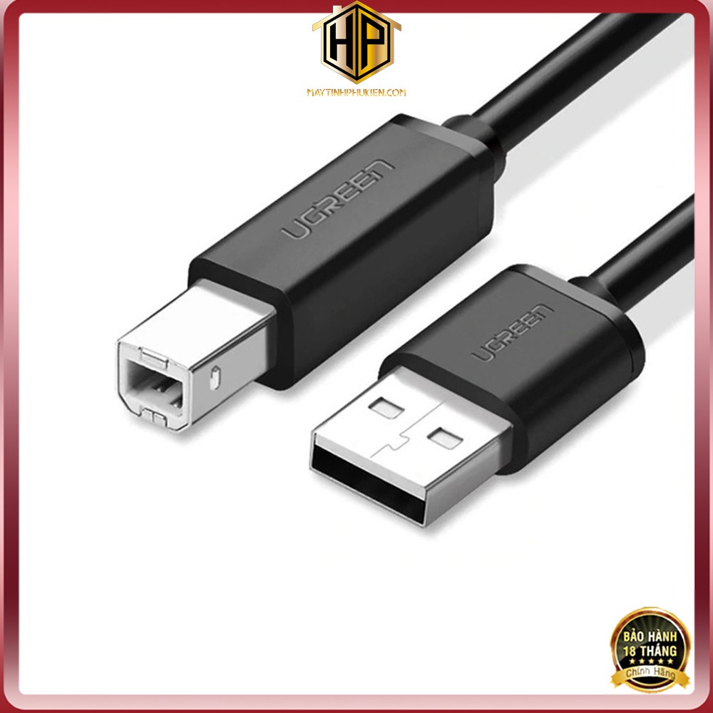 Ugreen US104 - Cáp máy in chuẩn USB 2.0 cao cấp