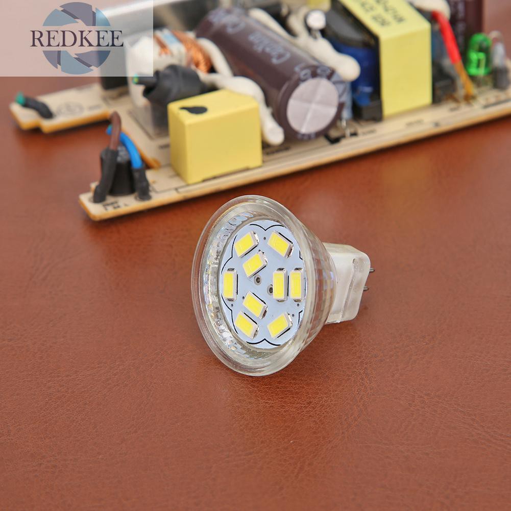 Bóng Đèn Led 3w Dc12V 5730smd Mr11 Ánh Sáng Đỏ