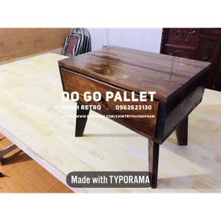 Táp đựng đồ để đầu giường kiểu giả cổ
