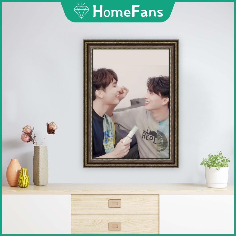 Bộ Tranh Đính Đá 5D Tự Làm 30x40cm/40x50cm Hình Thần Tượng Thái Lan Trang Trí Nhà Cửa