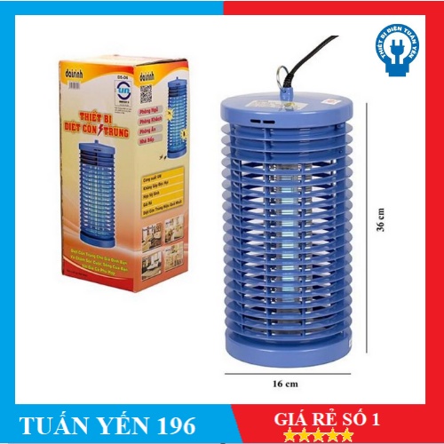 Đèn bắt muỗi cao cấp Đại Sinh DS-D6(XANH)
