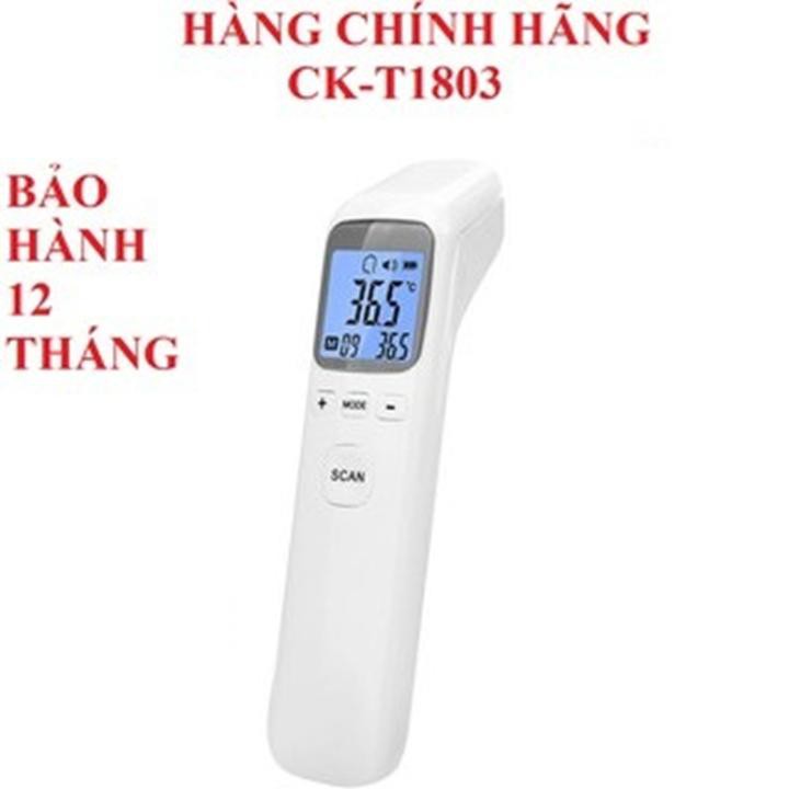 Máy (súng) đo (bắn) nhiệt độ cơ thể hoặc trán của người