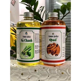 Tinh dầu xả= Tinh dầu quế nguyên chất chai 500ml