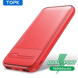 Sạc Dự Phòng TOPK I1016 10.000 mAh Hàng Chính Hãng Bảo Hành 1 Năm