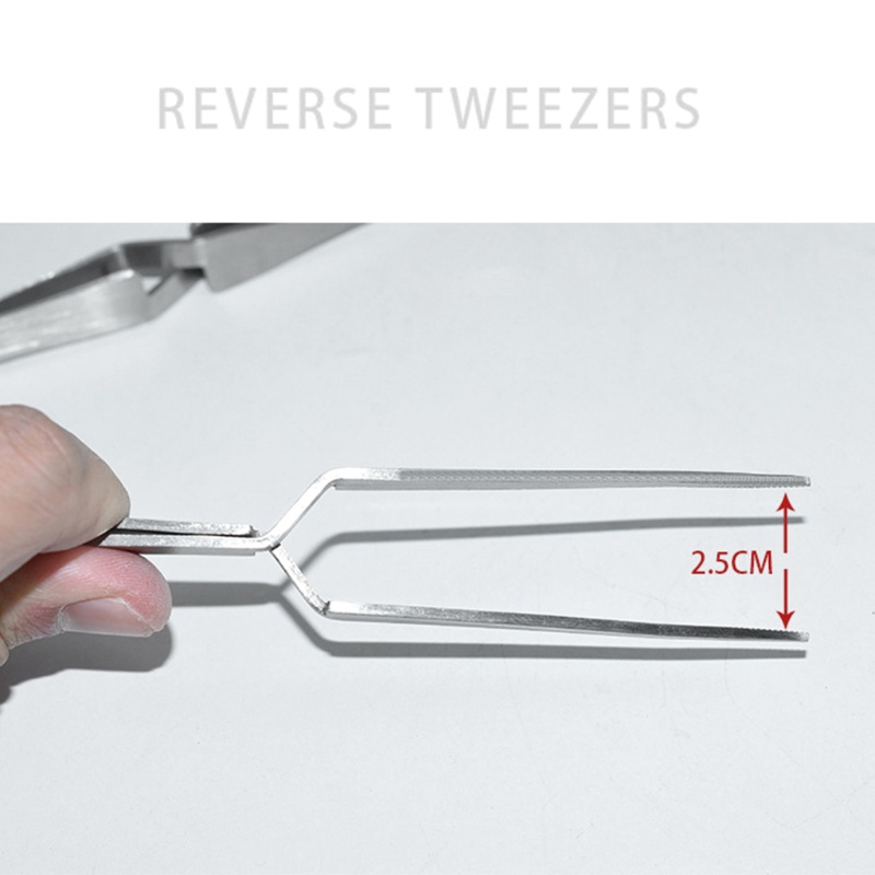 Nhíp Tròn Bằng Thép Không Gỉ Chuyên Dụng Cho Đảo Ngược