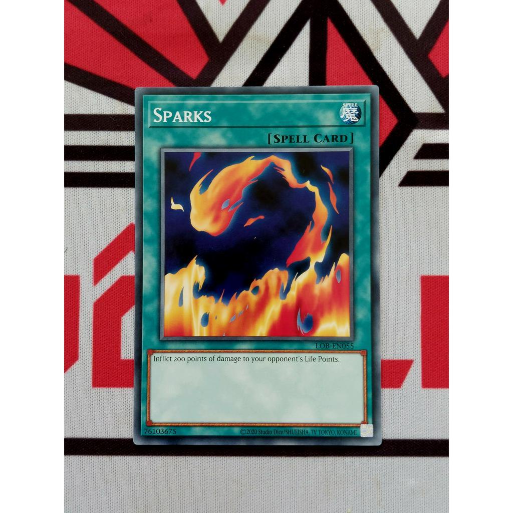 Thẻ Bài Yugioh Spell Sparks - LOB-EN055 - Common