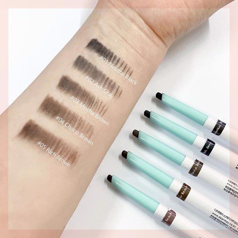 Chì kẻ mày lâu trôi, dễ kẻ Hàn Quốc Dearmay Sketch Eyebrow Pencil