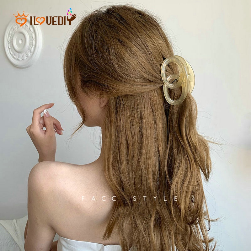 Kẹp Tóc Dạng Thạch Nhiều Màu Sắc Thời Trang Hàn Quốc Dành Cho Nữ
