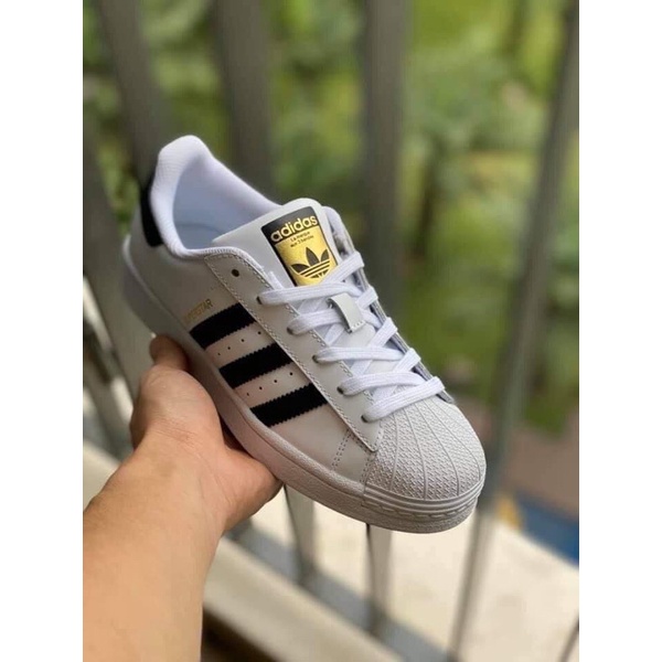 Giày adidas sò 11 da thật , giày thể thao adidas trắng buộc dây sneaker nam nữ kèm hộp
