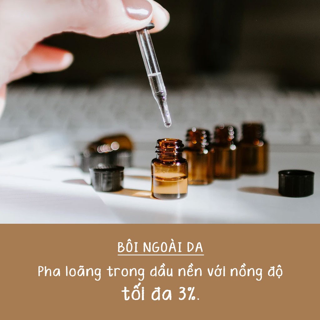 Tinh Dầu Hương Trầm (Frankincense Serrata) - 100% Thiên Nhiên Nguyên Chất - Vitabox Natural Essential Oil