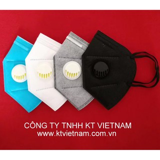 1 chiếc khẩu trang KN95 dùng cho bác sỹ