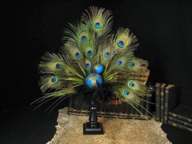 Lông công ngắn ~25cm trang trí loại 1 | BigBuy360 - bigbuy360.vn