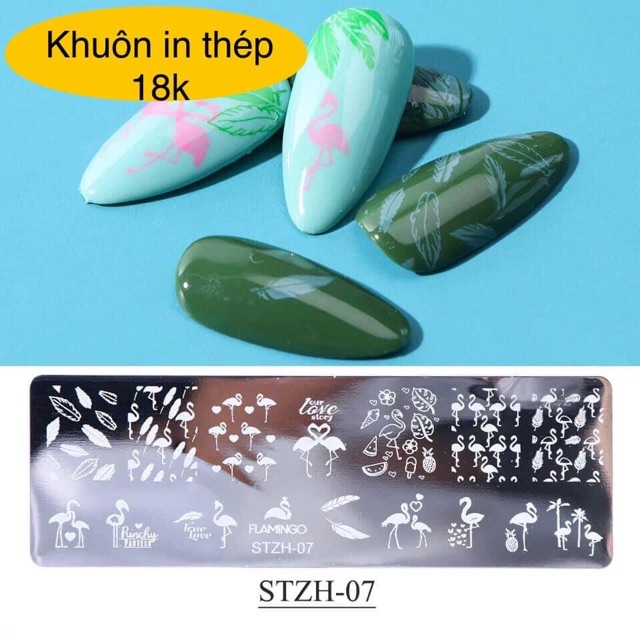 Khuôn in dùng cho móng tay