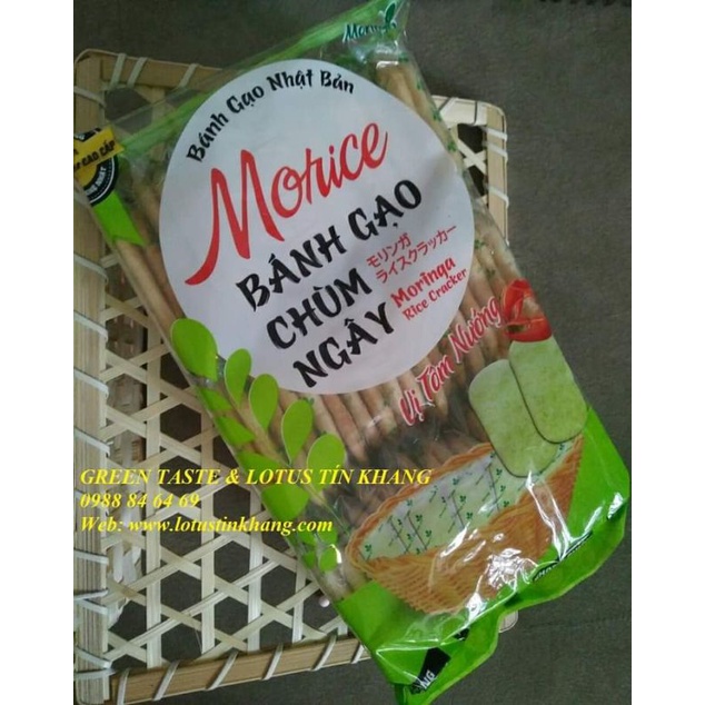 Bánh Gạo Chùm Ngây Vị Tôm Nướng-Banhs Gạo Nhật Vị Tôm Nướng