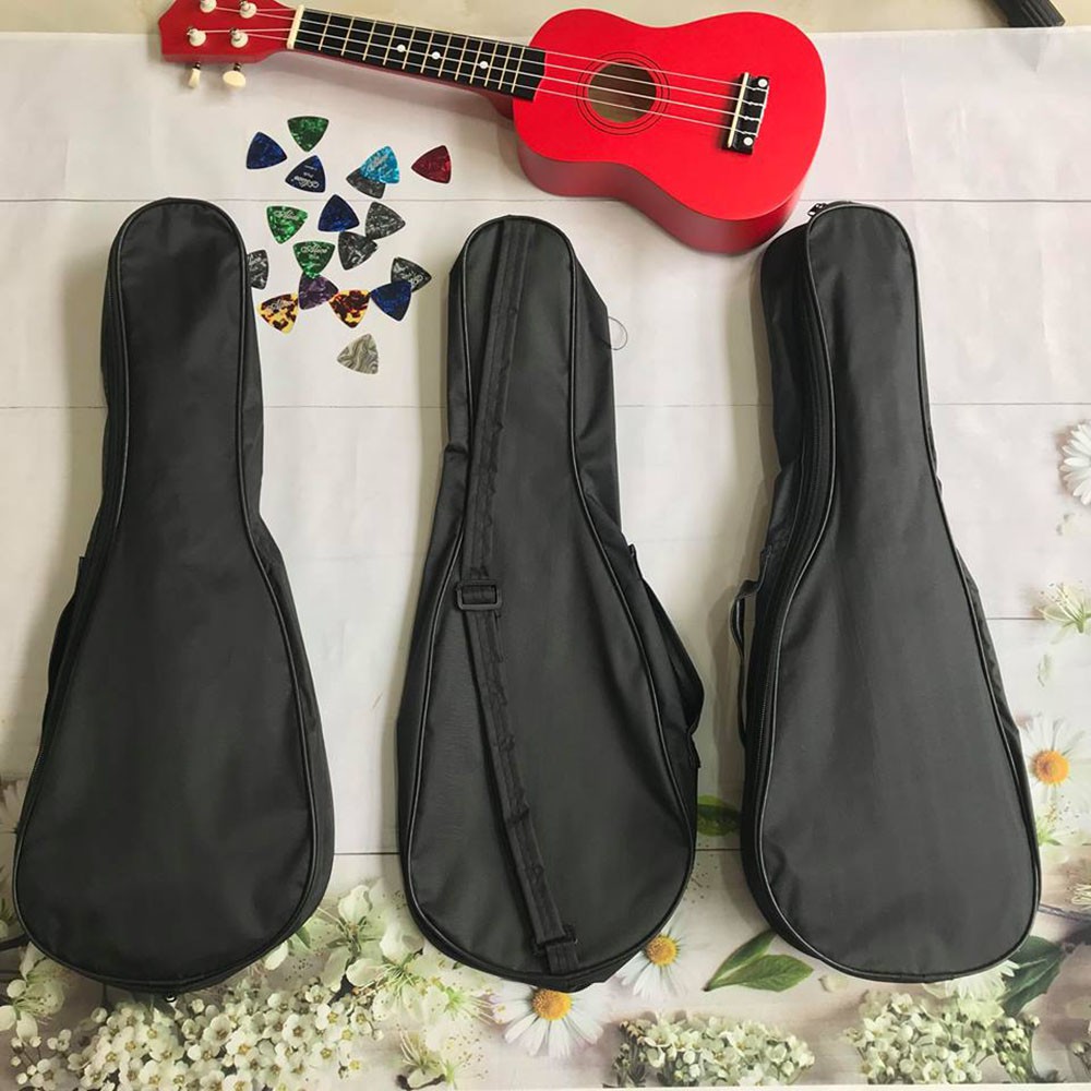 Bao dù ukulele soprano cao 55cm - chống nước có quay - tằng 1 pick